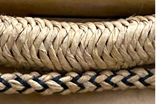 Câbles tressés en fibre de papier
